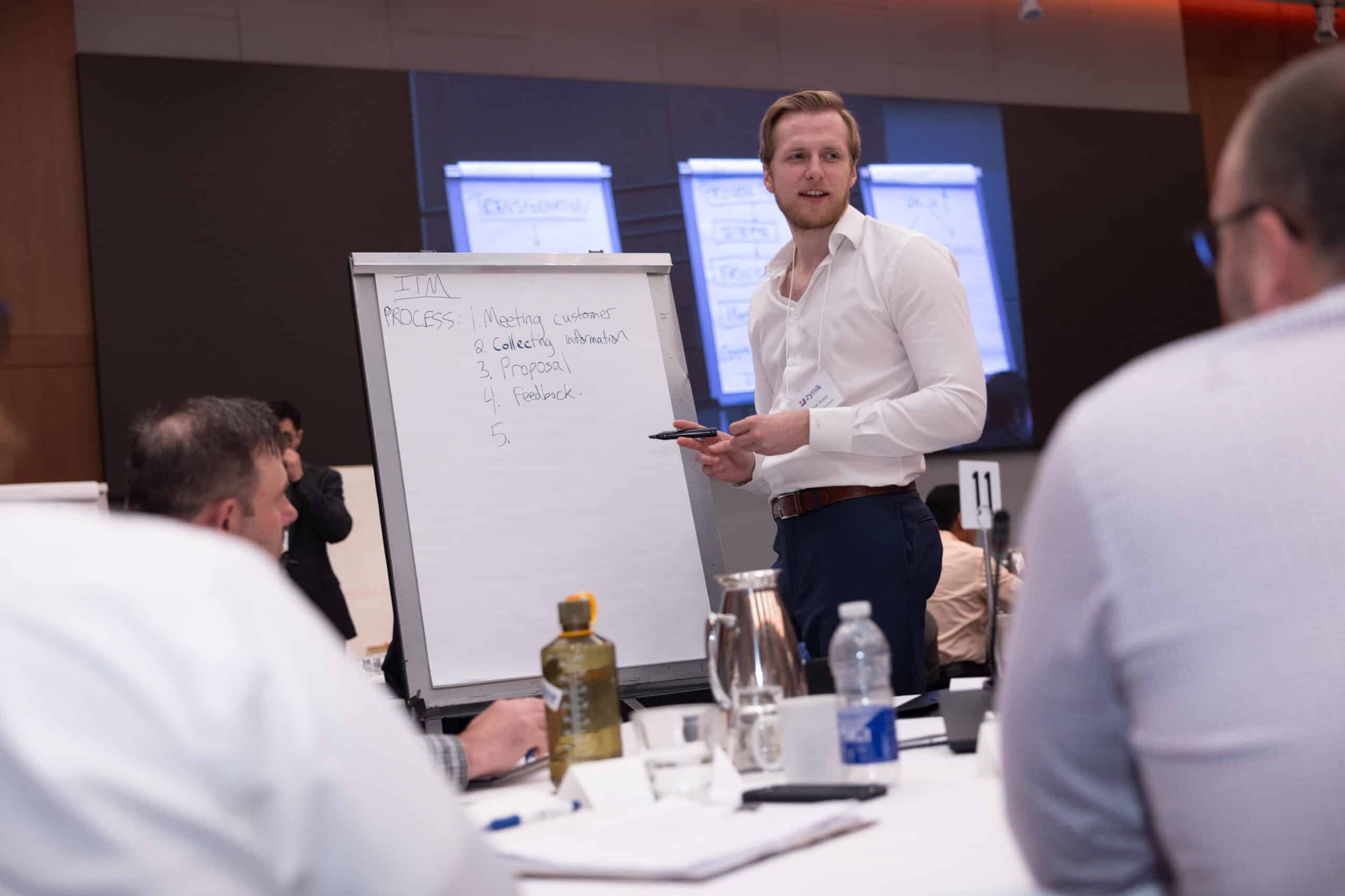 Zynik Learning Seminar encourages lifelong learning through teamwork and interactive discussions. Zynik is a global investment company that believes in lifelong learning.