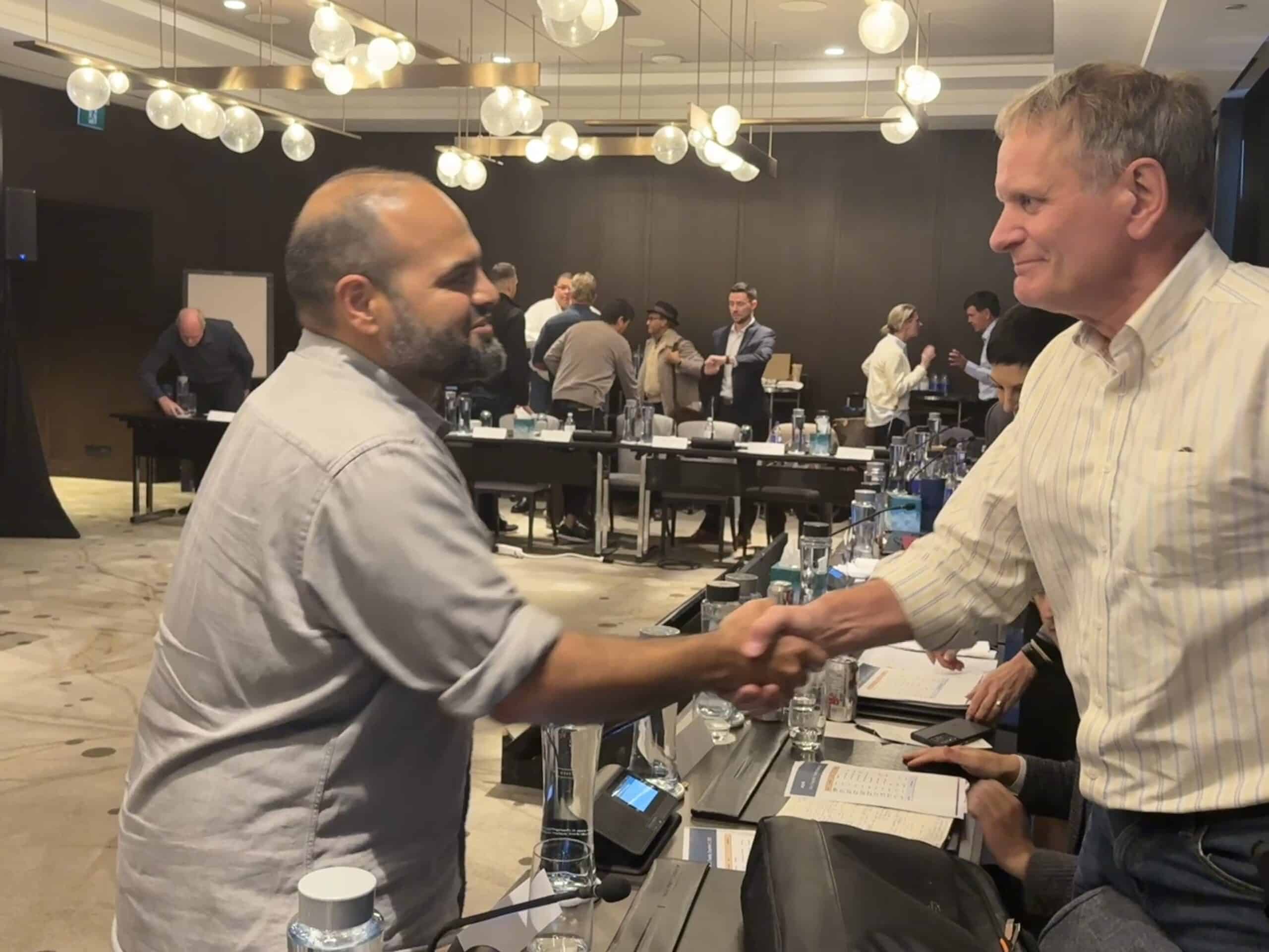 Nabil Kassam, Executive Director of Zynik, and Chris Van denBerg, President of Armada Toolworks